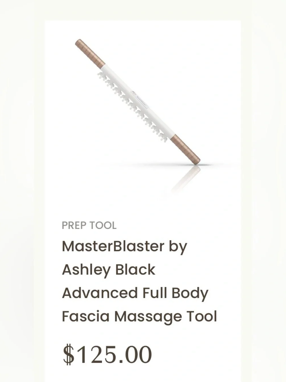 MasterBlaster Full Body Fascia Massage Tool